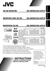 JVC KD-LH910 Manual De Instrucciones