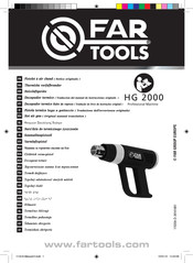 Far Tools HG 2000 Traduccion Del Manual De Instrucciones Originale