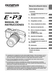 Olympus E-P3 Manual De Instrucciones