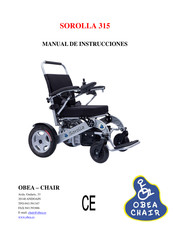 Obea Chair SOROLLA 315 Manual De Instrucciones