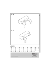 Grohe Allure 32 148 Manual De Instrucciones