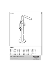 Grohe Veris 32 222 Manual De Instrucciones