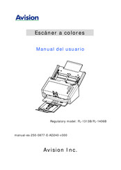 Avision FL-1406B Manual Del Usuario