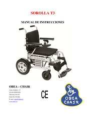 Obea Chair SOROLLA T3 Manual De Instrucciones