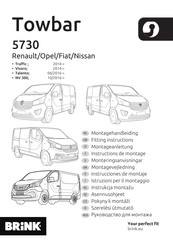 Brink 5730 Instrucciones De Montaje