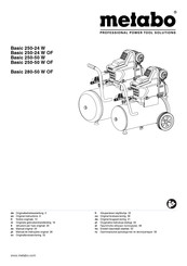 Metabo Basic 250-50 W Manual Original