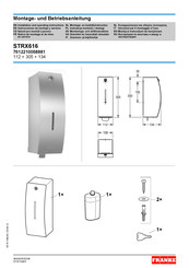 Franke STRX616 Instrucciones De Montaje