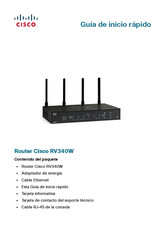 Cisco RV340W Guia De Inicio Rapido