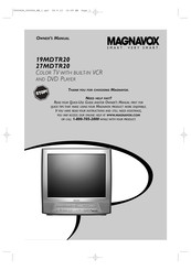 Magnavox 27MDTR20 El Manual Del Propietario