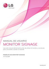 LG 47TS50MF Manual De Usuario