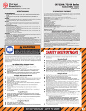 Chicago Pneumatic CP7220H Serie Manual De Instrucciones