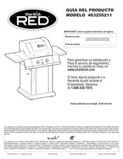 Char-Broil RED 463250211 Instrucciones De Montaje