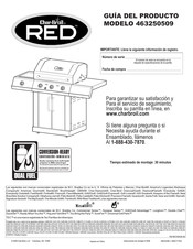 Char-Broil RED Instrucciones De Montaje