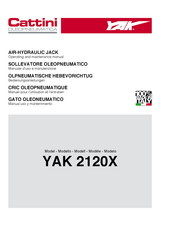 Cattini Oleopneumatica YAK 2120X Manual Uso Y Mantenimiento