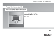 Vaillant VRC 450 Instrucciones De Instalación