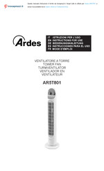 ARDES AR5T801 Instrucciones Para El Uso