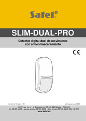 Satel SLIM-DUAL-PRO Manual Del Usuario