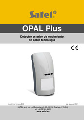 Satel OPAL Plus Manual Del Usuario