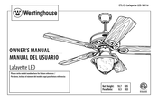 Westinghouse Lafayette LED Manual Del Usuario