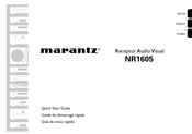 Marantz NR1605 Guia De Inicio Rapido