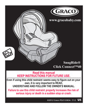 Graco SnugRIDE Click Connect 40 Manual