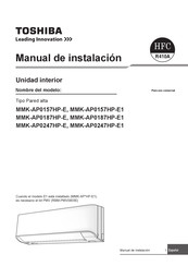 Toshiba MMK-AP0247HP-E1 Manual De Instalación