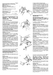 BEA 12000026 Lista De Piezas E Instrucciones De Mantenimiento