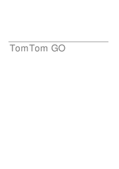 Tomtom GO Manual Del Usario