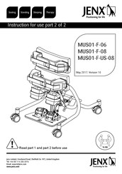 Jenx MUS01-F-06 Instrucciones De Uso