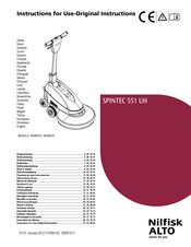 Nilfisk Alto 56380072 Instrucciones De Uso