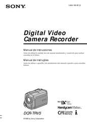 Sony DCR-TRV5 Manual De Instrucciones