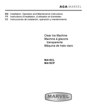 AGA marvel MA15CL Instrucciones De Instalación, Operación Y Mantenimiento