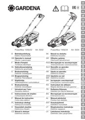 Gardena PowerMax 1400/34 Instrucciones De Empleo