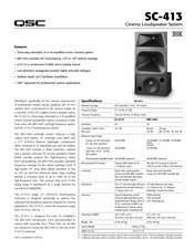 QSC SC-413 Manual Del Usuario