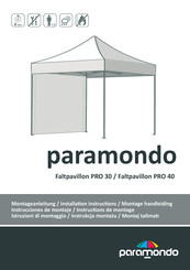 paramondo PRO 30 Instrucciones De Montaje