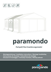 paramondo Partyzelt Flex Instrucciones De Montaje