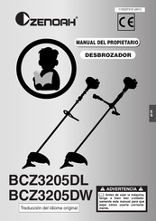 Zenoah BCZ3205DL Manual Del Propietário