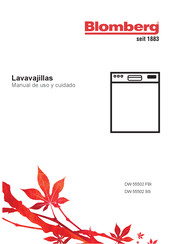 Blomberg DW 55502 FBI Manual De Uso Y Cuidado