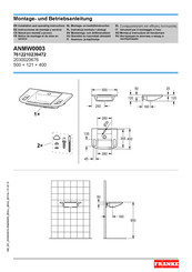 Franke ANMW0003 Instrucciones De Montaje Y Servicio