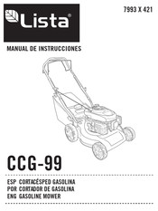 Lista CCG-99 Manual De Instrucciones