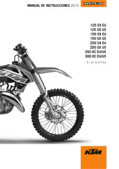 KTM 300 XC US 2015 Manual De Instrucciones