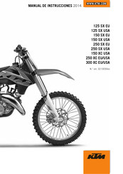 KTM 150 SX EU 2014 Manual De Instrucciones