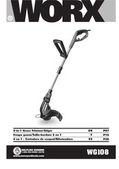 Worx WG108 Manual Del Usuario