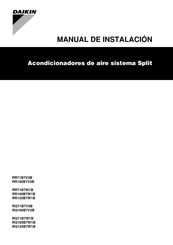 Daikin RQ100B7V3B Manual De Instalación