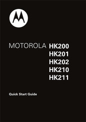 Motorola HK211 Guia De Inicio Rapido