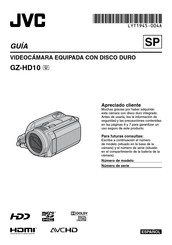 JVC GZ-HD10 Guia Del Usuario