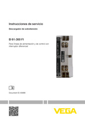 Vega B61-300FI Instrucciones De Servicio