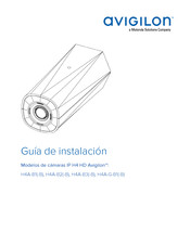 Motorola Solutions Avigilon H4A-G-B1-B Guia De Instalacion