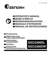 Zenoah SGC2300DL Manual De Instrucciones