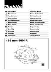 Makita 5604R Manual De Instrucciones